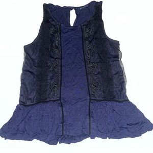 American Eagle Sleeveless Peplum